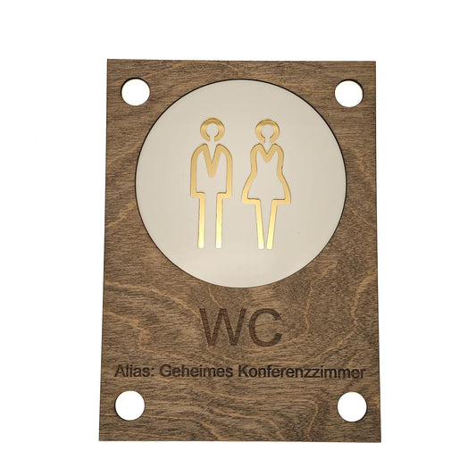 WC-Schild